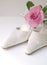 Rose and Wedding slippers