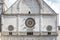 Rose windows, cathedral of San Rufino, Assisi, Italy