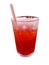 Roselle or hibiscus juice with fresh roselle, a drink for good h