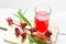 Roselle juice for health.a drink for good health