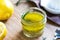 Rosemary and garlic lemon salad dressing