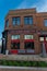 Rosemont, IL - APRIL 23, 2022: Exterior of view the Five Roses Irish Pub