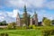 Rosenborg Castle and park in central Copenhagen, Denmark