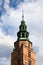 Rosenborg castle tower, Copenhagen, Denmark