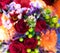 Roses, chrysanthemums & orchids bouquet