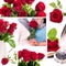 Roses collage - love