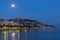 Roses under the moon, Catalonia, Spain.