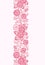 Roses Vertical seamless pattern.