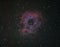 Rosette nebula shot with personal telescope