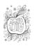 Rosh Hashanah coloring page