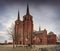 Roskilde cathedral in Denmark