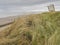 Rossall Beach and Watch Tower at Fleetwood, Lancashire