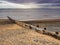 Rossall Beach and Watch Tower at Fleetwood, Lancashire