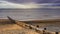 Rossall Beach and Watch Tower at Fleetwood, Lancashire