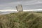 Rossall Beach and Watch Tower at Fleetwood, Lancashire