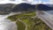 Rossbeigh Beach Ireland from above