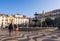 Rossio Square Pedro IV Square in dwontown of Lisbon.