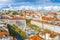 Rossio Square from Santa Justa Lift viewpoint, Lisbon