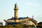 Rostock, Germany - August 22, 2016: Lighthouse of Warnemuende.