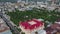 Rostov-on-Don, Russia - 2017: Gorky Park, City Hall from above