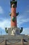 Rostral Column in St. Petersburg, Russia