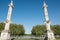 rostral columns located facing the garonnes in the city of Bordeaux