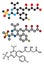 Rosuvastatin cholesterol lowering drug (statin class) molecule