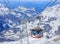 Rotair cable car gondola on Mt. Titlis in Switzerland