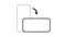 Rotate smartphone isolated icon. Device rotation symbol. Turn your device. Motion graphics.