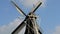 Rotated Adriaan windmill in Haarlem, Netherlands,