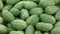 Rotating fresh mouse melons cucamelons background