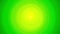 Rotating green yellow circle bio beauty