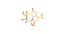 Rotating isolated adenosine molecule video