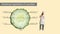 Rotating sliced cucumber cross section and nutrition facts of cucumber.