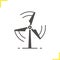 Rotating windmill icon