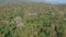 Rotation of the drone from the view from the island to the sea