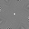 Rotation pattern, circular background. Radiating lines abstract
