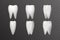 Rotation Tooth Animation Frames Realistic 3d Stomatology Dental Poster Design Icon Template Transperent Background Mock