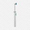 Rotation toothbrush icon, realistic style