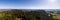 Rothaar mountains with view of the siegerland germany high definition panorama