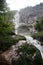 Rothbachfall waterfall in the Bavarian Alps, Germany