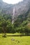 Rothbachfall waterfall in the Bavarian Alps, Germany