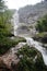 Rothbachfall waterfall in the Bavarian Alps, Germany