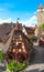 Rothenberg German traditional house with bluesky