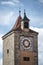 ROTHENBURG, GERMANY/EUROPE - SEPTEMBER 26 : Unusual clock tower