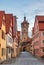 Rothenburg ob der Tauber Old Town Klingentor Tower Bavaria Germany