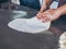 Roti Making, Indian traditional street food