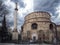 The Rotonda of Galerius or the Church of the Rotonda, the Greek Orthodox Church of Agios Georgios, surrounded by modern buildings