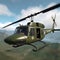 Rotorcraft majesty, capturing the beauty of the uh-1 helicopter