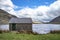 Rotten cottage at Ogwen valley with Llyn Ogwen in Snowdonia, Gwynedd, North Wales, UK - Great Britain, Europe